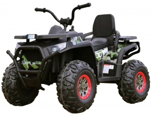 ATV electric 4x4 Premier Desert, 12V, roti cauciuc EVA, MP3, camuflaj [3]