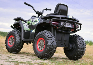 ATV electric 4x4 Premier Desert, 12V, roti cauciuc EVA, MP3, camuflaj [9]