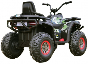 ATV electric 4x4 Premier Desert, 12V, roti cauciuc EVA, MP3, camuflaj [5]