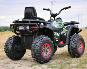 ATV electric 4x4 Premier Desert, 12V, roti cauciuc EVA, MP3, camuflaj [11]