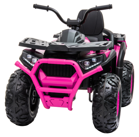 ATV electric 4x4 Premier Desert, 12V, roti cauciuc EVA, MP3, roz [1]