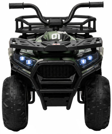 ATV electric 4x4 Premier Mini Desert, 12V, roti cauciuc EVA, scaun piele ecologica, 88x55x57.5 cm, camuflaj [1]