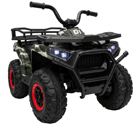 ATV electric 4x4 Premier Mini Desert, 12V, roti cauciuc EVA, scaun piele ecologica, 88x55x57.5 cm, camuflaj [20]