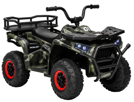 ATV electric 4x4 Premier Mini Desert, 12V, roti cauciuc EVA, scaun piele ecologica, 88x55x57.5 cm, camuflaj [13]