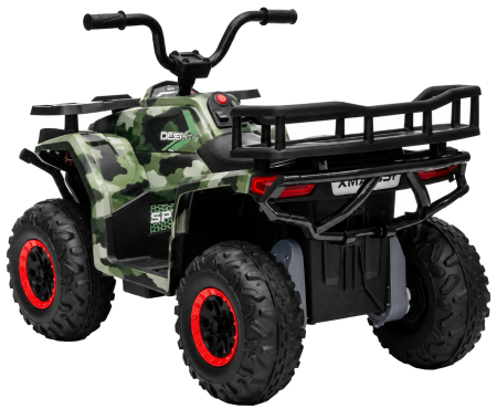 ATV electric 4x4 Premier Mini Desert, 12V, roti cauciuc EVA, scaun piele ecologica, 88x55x57.5 cm, camuflaj [6]