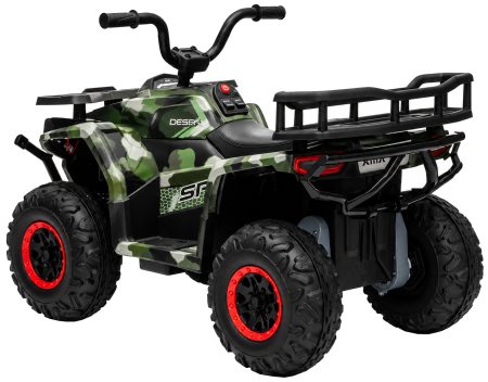 ATV electric 4x4 Premier Mini Desert, 12V, roti cauciuc EVA, scaun piele ecologica, 88x55x57.5 cm, camuflaj [5]