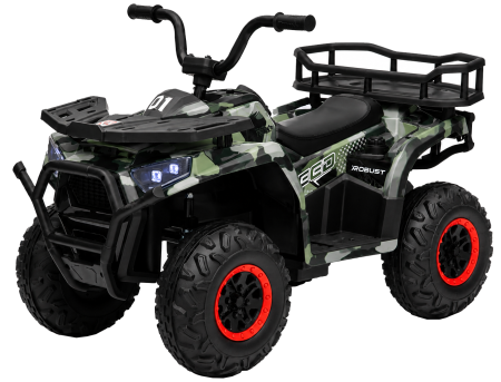 ATV-uri electrice - ATV electric 4x4 Premier Mini Desert, 12V, roti cauciuc EVA, scaun piele ecologica, 88x55x57.5 cm, camuflaj