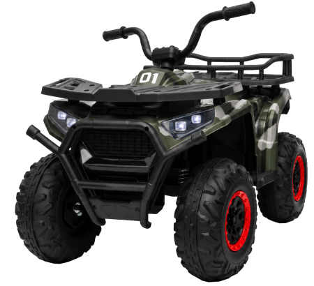 ATV electric 4x4 Premier Mini Desert, 12V, roti cauciuc EVA, scaun piele ecologica, 88x55x57.5 cm, camuflaj [19]