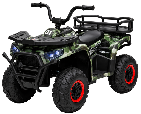 ATV electric 4x4 Premier Mini Desert, 12V, roti cauciuc EVA, scaun piele ecologica, 88x55x57.5 cm, camuflaj [3]