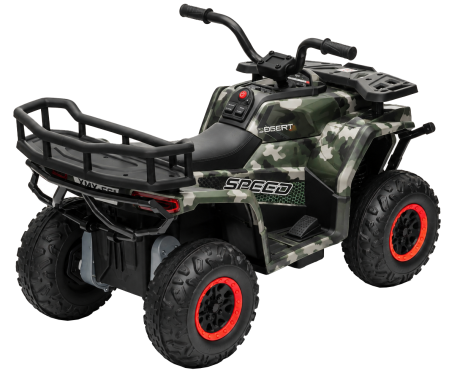 ATV electric 4x4 Premier Mini Desert, 12V, roti cauciuc EVA, scaun piele ecologica, 88x55x57.5 cm, camuflaj [15]