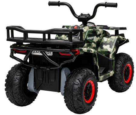 ATV electric 4x4 Premier Mini Desert, 12V, roti cauciuc EVA, scaun piele ecologica, 88x55x57.5 cm, camuflaj [8]