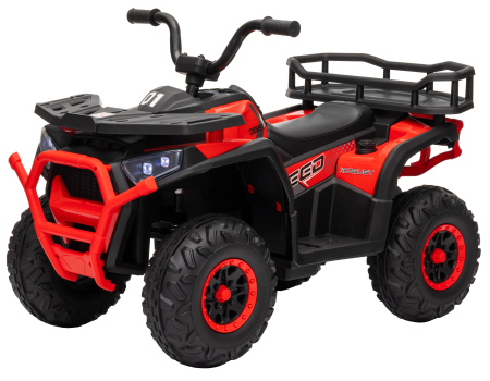 ATV electric 4x4 Premier Mini Desert, 12V, roti cauciuc EVA, scaun piele ecologica, 88x55x57.5 cm, rosu [3]