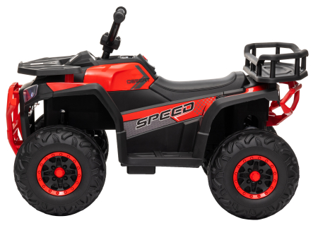 ATV electric 4x4 Premier Mini Desert, 12V, roti cauciuc EVA, scaun piele ecologica, 88x55x57.5 cm, rosu [4]