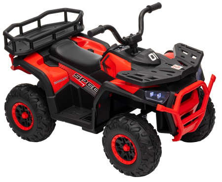 ATV electric 4x4 Premier Mini Desert, 12V, roti cauciuc EVA, scaun piele ecologica, 88x55x57.5 cm, rosu [14]