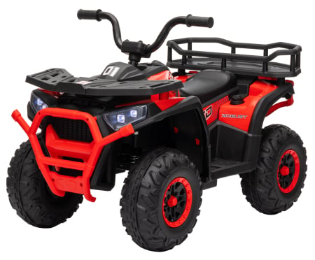 ATV-uri electrice - ATV electric 4x4 Premier Mini Desert, 12V, roti cauciuc EVA, scaun piele ecologica, 88x55x57.5 cm, rosu
