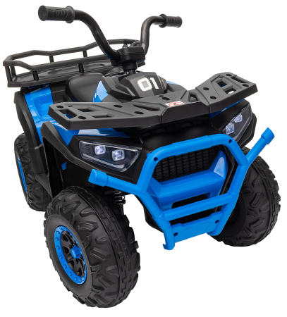 ATV electric 4x4 Premier Mini Desert, 12V, roti cauciuc EVA, scaun piele ecologica, 88x55x57.5 cm, albastru [20]