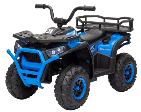 ATV-uri electrice - ATV electric 4x4 Premier Mini Desert, 12V, roti cauciuc EVA, scaun piele ecologica, 88x55x57.5 cm, albastru
