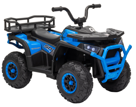 ATV electric 4x4 Premier Mini Desert, 12V, roti cauciuc EVA, scaun piele ecologica, 88x55x57.5 cm, albastru [11]