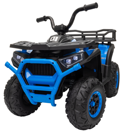 ATV electric 4x4 Premier Mini Desert, 12V, roti cauciuc EVA, scaun piele ecologica, 88x55x57.5 cm, albastru [18]