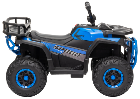 ATV electric 4x4 Premier Mini Desert, 12V, roti cauciuc EVA, scaun piele ecologica, 88x55x57.5 cm, albastru [10]