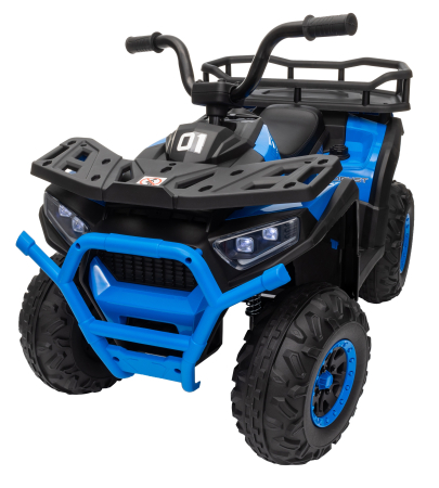 ATV electric 4x4 Premier Mini Desert, 12V, roti cauciuc EVA, scaun piele ecologica, 88x55x57.5 cm, albastru [19]