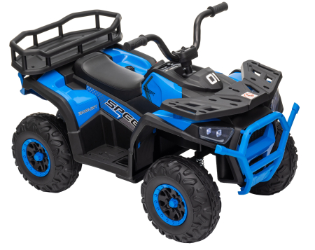 ATV electric 4x4 Premier Mini Desert, 12V, roti cauciuc EVA, scaun piele ecologica, 88x55x57.5 cm, albastru [16]