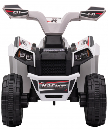 ATV electric cu remorca Premier Beach, 6V, alb [2]