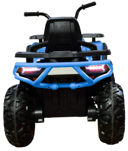 ATV electric 4x4 Premier Desert, 12V, roti cauciuc EVA, MP3, albastru [7]