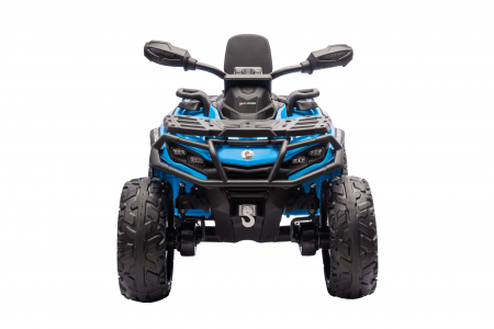 ATV electric Premier 4x4 Can-Am Outlander, 2 copii, 24V, roti cauciuc EVA, albastru [5]