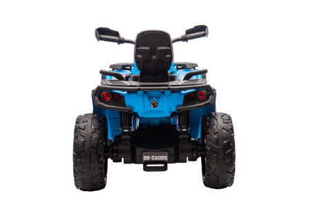 ATV electric Premier 4x4 Can-Am Outlander, 2 copii, 24V, roti cauciuc EVA, albastru [10]