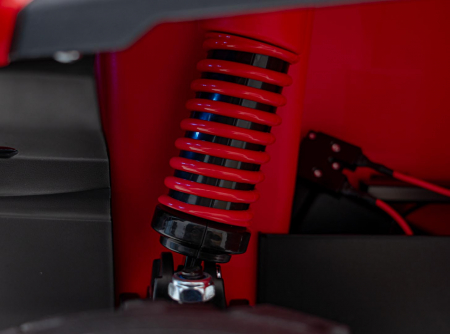 ATV electric Premier 4x4 Can-Am Outlander, 2 copii, 24V, roti cauciuc EVA, rosu [14]