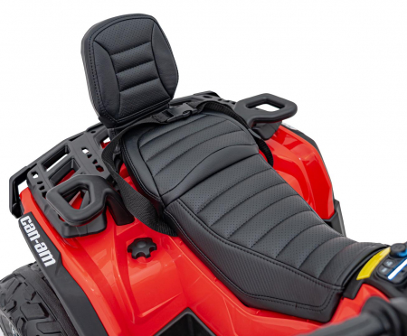 ATV electric Premier 4x4 Can-Am Outlander, 2 copii, 24V, roti cauciuc EVA, rosu [11]