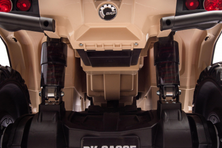 ATV electric Premier 4x4 Can-Am Outlander, 2 copii, 24V, roti cauciuc EVA, bej [21]