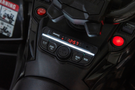 ATV electric Premier 4x4 Can-Am Outlander, 2 copii, 24V, roti cauciuc EVA, bej [40]