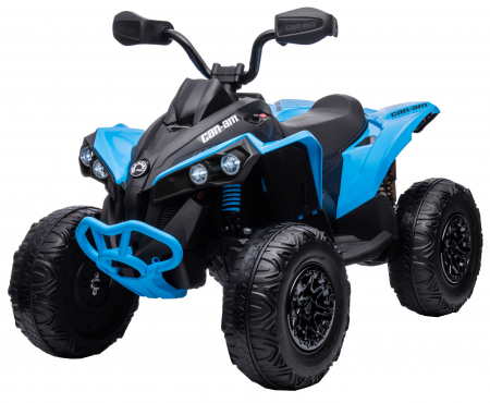 ATV electric Premier 4x4 Can-Am Renegade, 12V, roti cauciuc EVA, albastru [6]