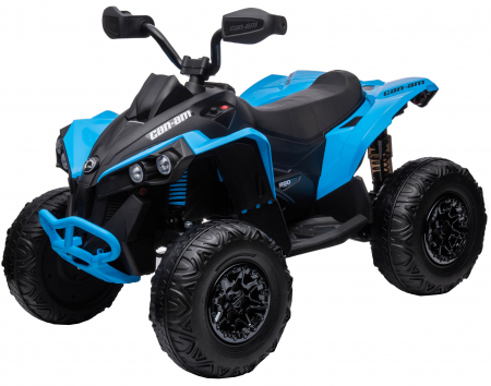 ATV electric Premier 4x4 Can-Am Renegade, 12V, roti cauciuc EVA, albastru [12]