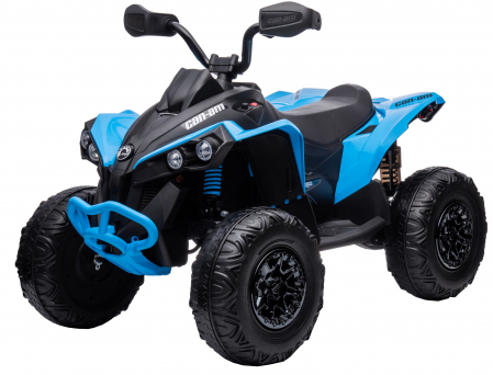 ATV electric Premier 4x4 Can-Am Renegade, 12V, roti cauciuc EVA, albastru [1]