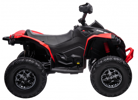 ATV electric Premier 4x4 Can-Am Renegade, 12V, roti cauciuc EVA, rosu [9]