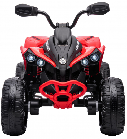 ATV electric Premier 4x4 Can-Am Renegade, 12V, roti cauciuc EVA, rosu [3]
