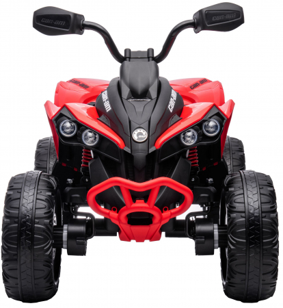 ATV electric Premier 4x4 Can-Am Renegade, 12V, roti cauciuc EVA, rosu [2]