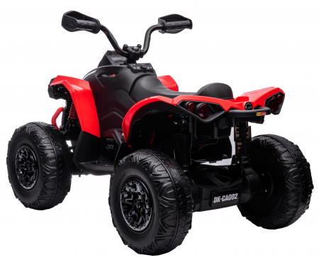 ATV electric Premier 4x4 Can-Am Renegade, 12V, roti cauciuc EVA, rosu [7]