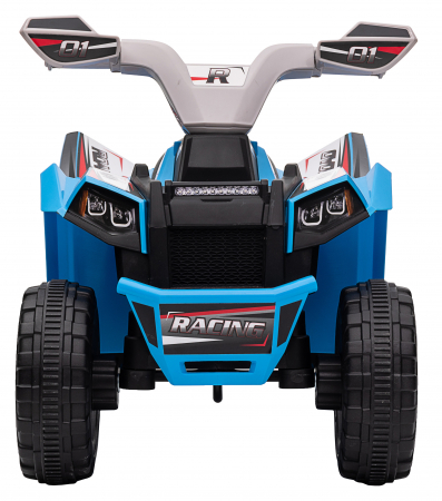 ATV electric cu remorca Premier Beach, 6V, albastru [3]
