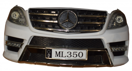 Bari fata - Bara fata cu lumini pentru Mercedes ML-350 alb