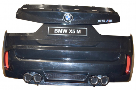 Bari spate - Bara spate inferioara BMW X5M negru