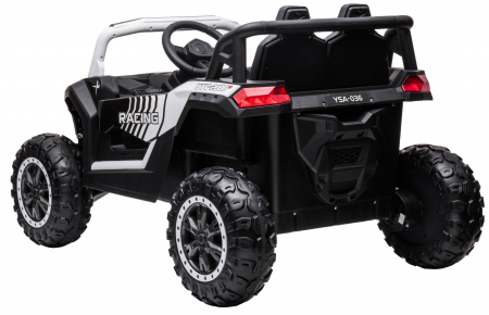 Buggy electric Premier 4x4 Mini Superstar, roti cauciuc EVA, scaun piele ecologica, alb [3]