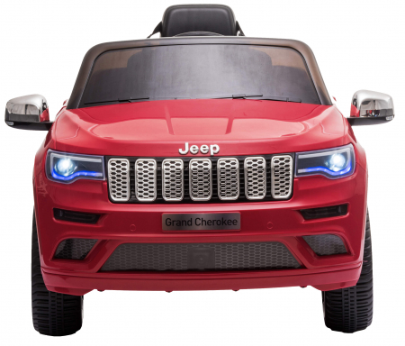 Masinuta electrica Premier Jeep Grand Cherokee, 12V, roti cauciuc EVA, scaun piele ecologica, rosu [3]