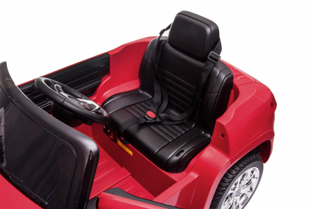 Masinuta electrica Premier Jeep Grand Cherokee, 12V, roti cauciuc EVA, scaun piele ecologica, rosu [22]