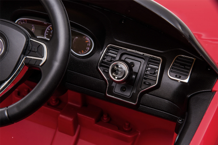 Masinuta electrica Premier Jeep Grand Cherokee, 12V, roti cauciuc EVA, scaun piele ecologica, rosu [30]