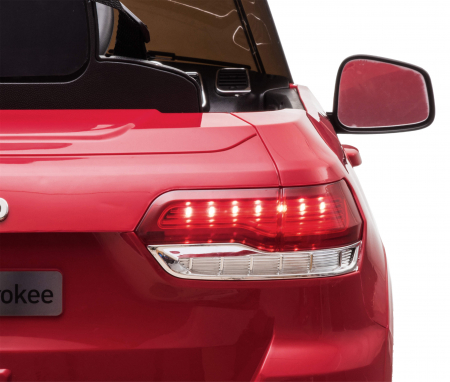 Masinuta electrica Premier Jeep Grand Cherokee, 12V, roti cauciuc EVA, scaun piele ecologica, rosu [38]