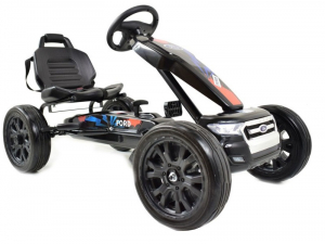 Kart Ford cu pedale pentru copii, roti cauciuc Eva [1]